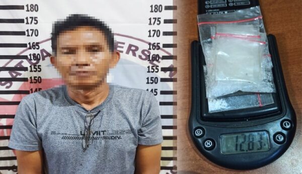 Lagi Bandar Narkoba di Dente Teladas Ditangkap Polisi Amankan BB 12,83 Gram Sabu