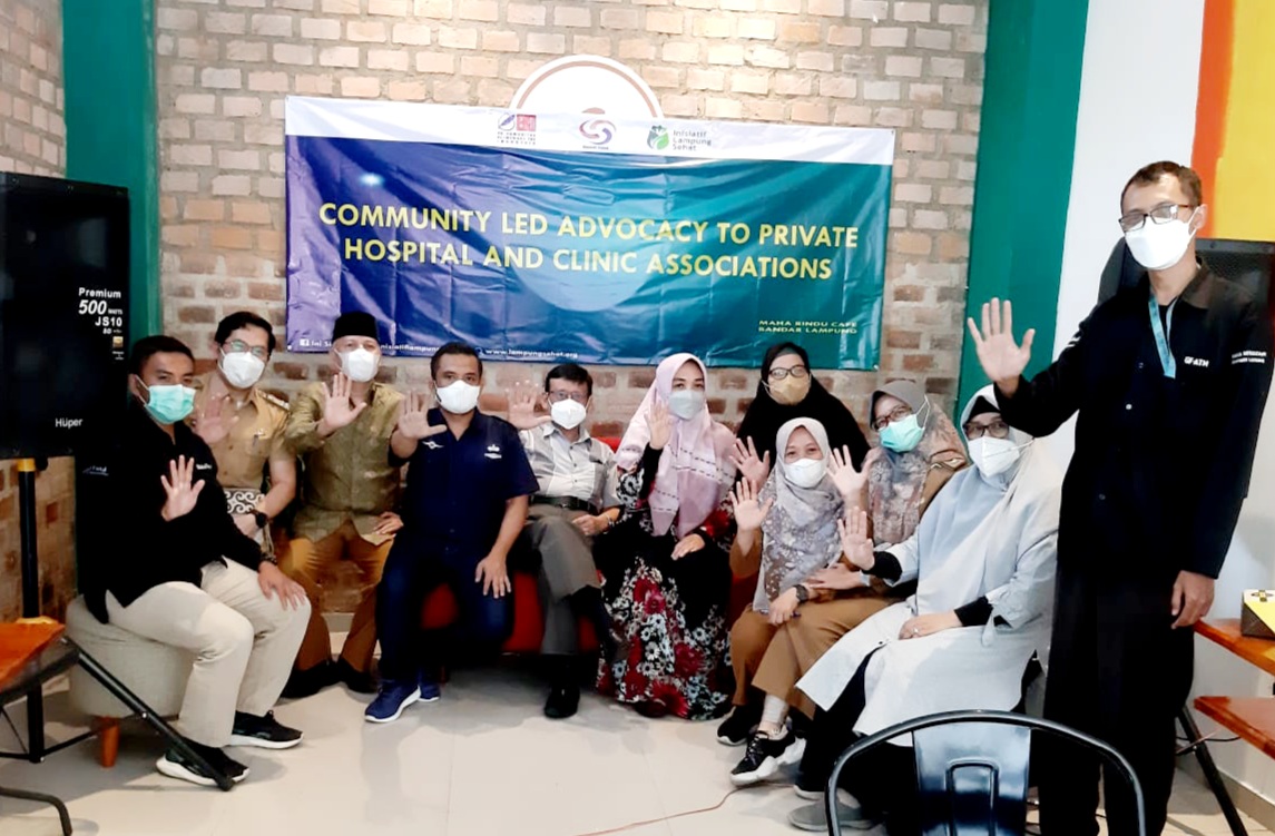 Diskusi Community Led Advocacy to Private Hospital and Clinic Associations