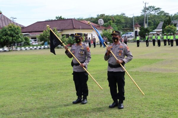 Warning Jajaran Polsek dan Satuan Tiga Kali Terima Bendera Tengkorak Pimpinan Harus Mundur