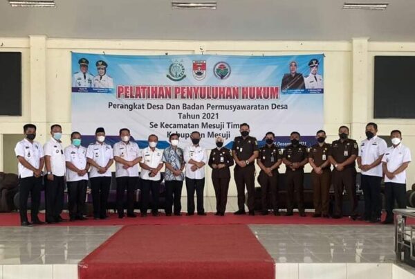 Kecamatan Mesuji Timur Penyuluhan Hukum Untuk Perangkat Desa