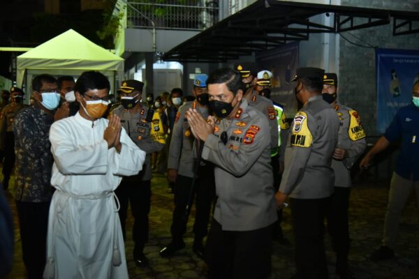 Kapolda Lampung Pastikan Perayaan Nataru Berjalan Kondusif