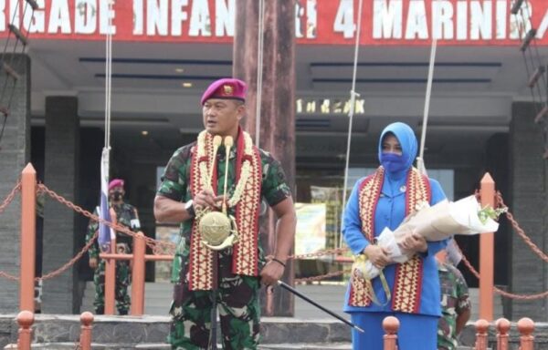 Kolonel Nawawi Ungkap Rasa Bangga Dalam Rangkaian Sertijab Brigif 4 Lampung