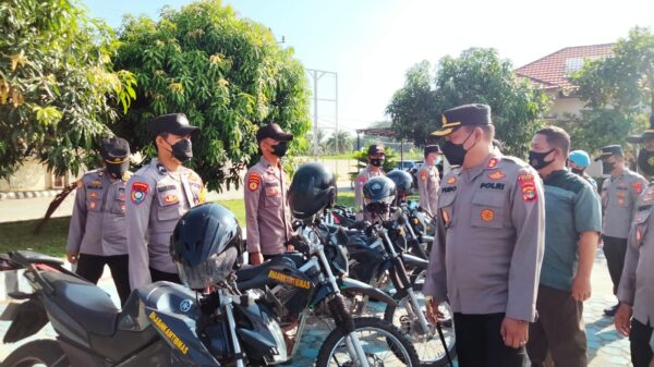 Menjelang NATARU Polres Mesuji Gelar Apel