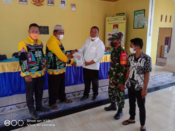 Desa Tanjung Mas Rejo Langsungkan Sertijab Kades