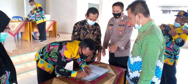Dua Desa di Kecamatan Mesuji Timur Langsungkan Sertijab