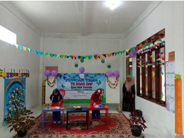 TK Khas DAP Selenggarakan Puncak Tema