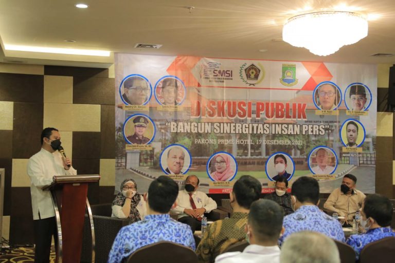 Wali Kota Tangerang Buka Acara Diskusi Publik Digelar SMSI