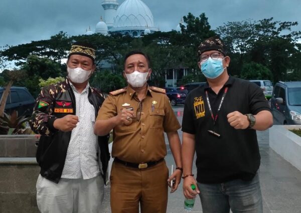 Kadis Kominfotik Provinsi Lampung Koordinasi dengan Pengelola Media Center Muktamar Ke-34 NU