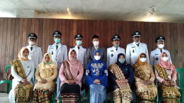 11 Kepala Tiyuh Dilantik, CAMAT GUNUNG AGUNG Berharap Masing-Masing Tiyuh Dapat Meningkatkan Ekonomi Warganya