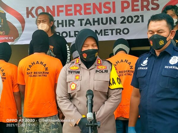 Tekab 308 Polres Kota Metro Berhasil Ringkus Pelaku Curanmor