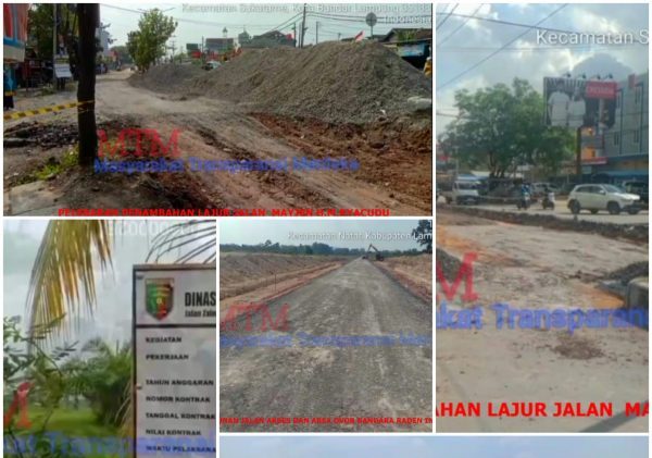 Ratusan Miliar Proyek Dinas BMBK Lampung Diduga Sarat Korupsi
