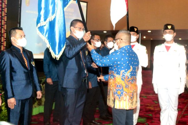 Lantik PWI Lampung Atal Ingatkan Kompetensi dan Profesional Profesi