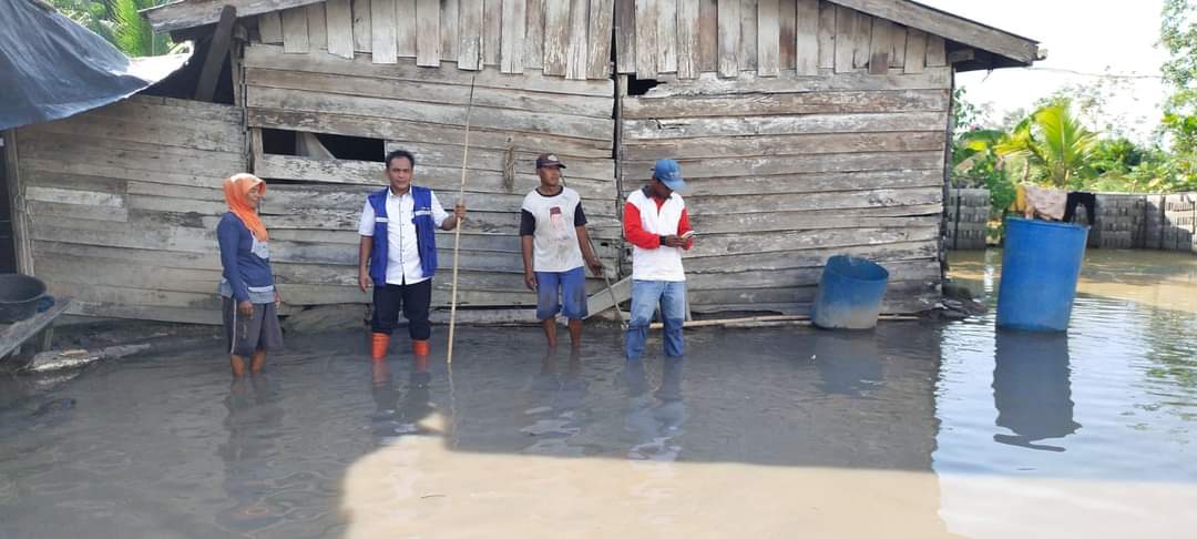 Dinsos Mesuji Minta Kades Data Warga Yang Terdampak Banjir