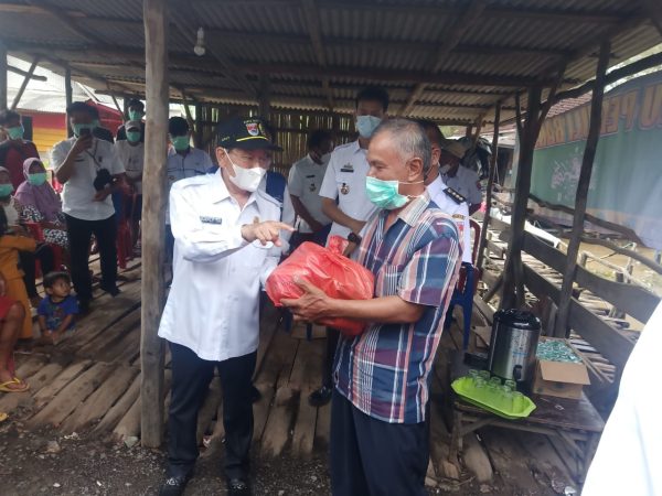 Terdampak Banjir, Bupati Mesuji Tinjau Warga Desa Permai