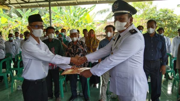 Desa Kubu Batu Sertijab, Siswanto Mengaku Dapat Hidayah