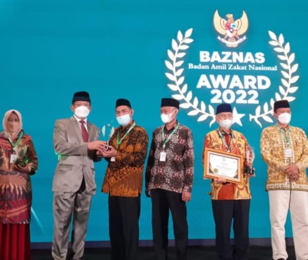 BAZNAS Muba Raih Penghargaan Award 2022