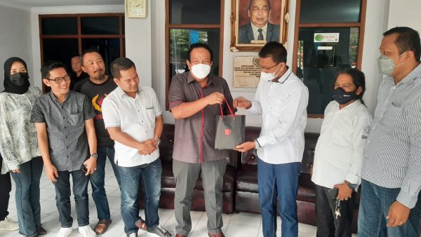 PT Nestle Indonesia kunjungi Sekertariat PWI Lampung