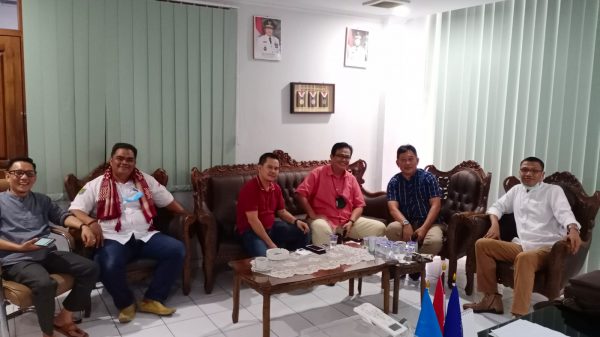 Silaturrahmi ke PWI, KWRI Lampung Ingin Bersinergi