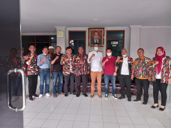 Laskar Merah Putih Sambangi PWI Lampung