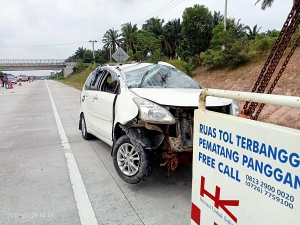 Kecelakaan Ganda di Ruas Tol Sumatera Diduga Akibat Pengemudi Lalai