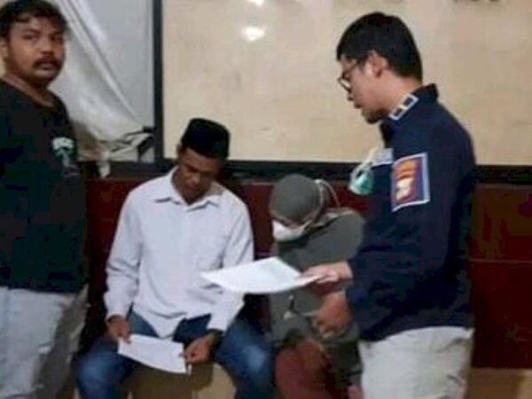 Sehari Dilantik Bupati Oknum Kades Gunakan Ijzah Palsu Ditangkap Polisi