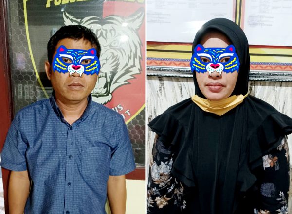 Sempat Ingin Diarak Warga Kades Genjot Guru SD Istri Sekdes Diamankan ke Polsek Katibung
