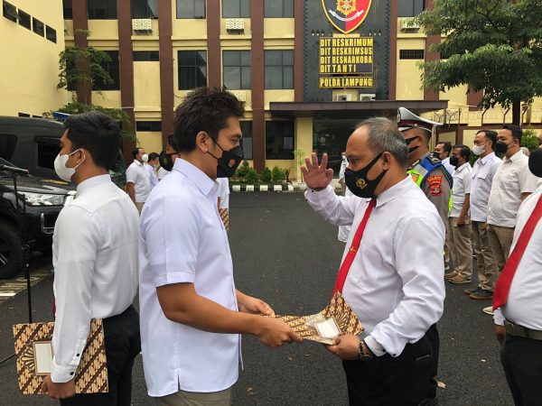 Amankan 15 Kg Sabu Polres Mesuji Dapat Penghargaan