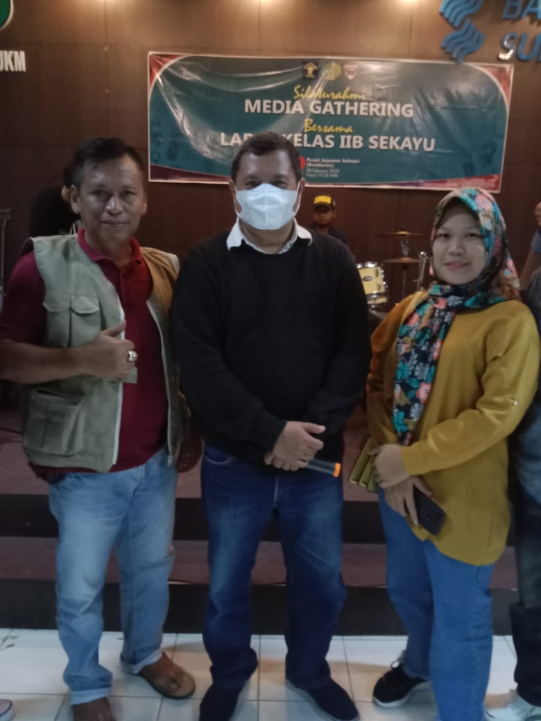 Media Gathering Bersama Lapas Kelas II B Sekayu Ketua KCBI sangat mengapresiasi