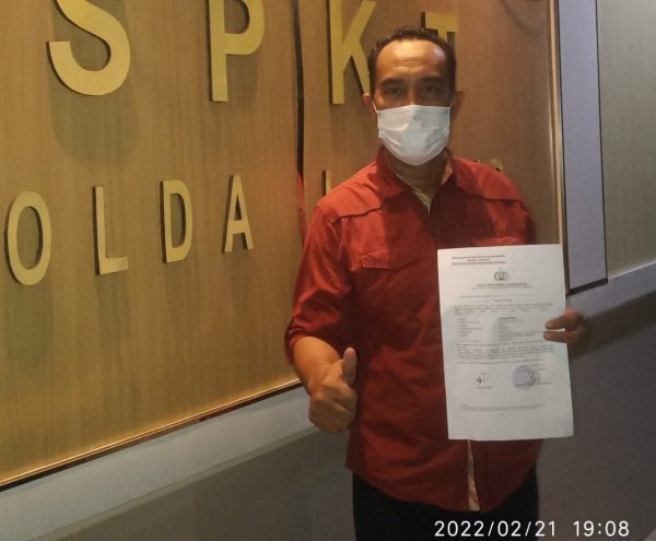 Kegaduhan Hoax Oleh Feni Ardila Melibatkan Fauzan Sibron Resmi Dilaporkan ke Polda Lampung