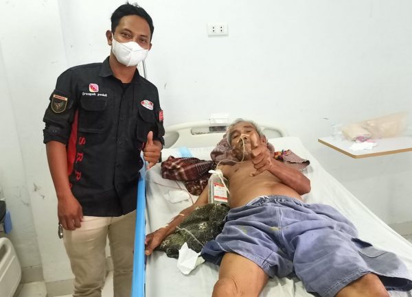 Warga Prasejahtera Kakek Wagiman Penderita Ileus Obstruktif di Padang Cermin Butuh Bantuan