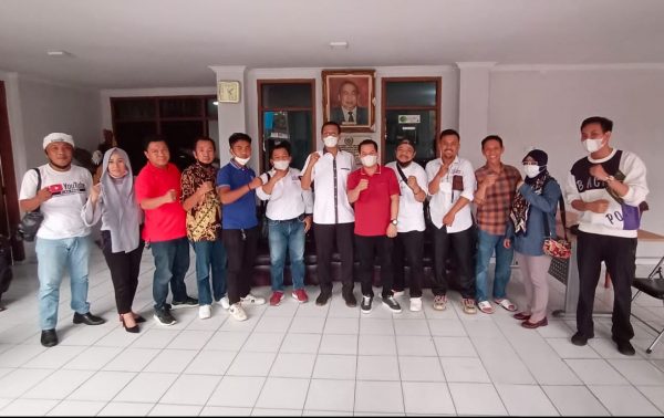 PWI dan SMSI Kabupaten Muba Kunjungi PWI dan SMI Provinsi Lampung