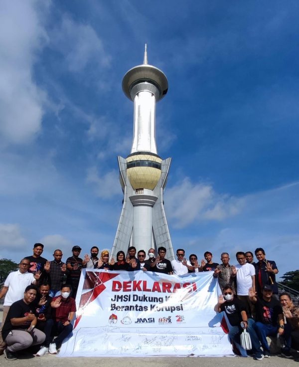JMSI Deklarasi Anti Korupsi di HPN Kendari
