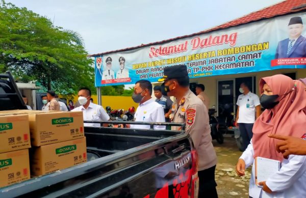 Pemkab Mesuji Sediakan 2500 Bungkus Minyak Goreng Untuk Berkeliling Kecamatan Simpang Pematang