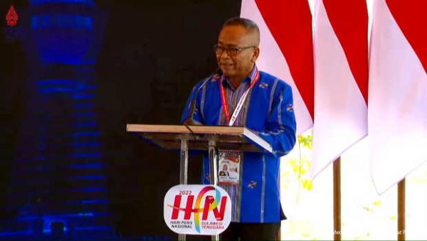 Sambutan Ketua PWI Mencuri Perhatian Presiden Jokowi