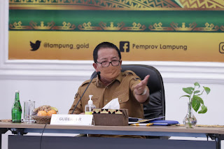Gubernur Arinal Bersama Polda Lampung Tetapkan 4 Langkah Strategis Tanggulangi Covid-19