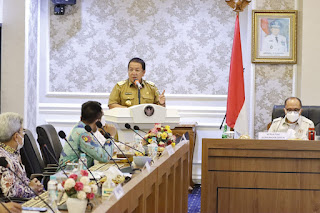 Terima Kunker Komisi II DPR-RI, Gubernur Arinal Paparkan Potensi & Sejumlah Pembangunan di Provinsi Lampung