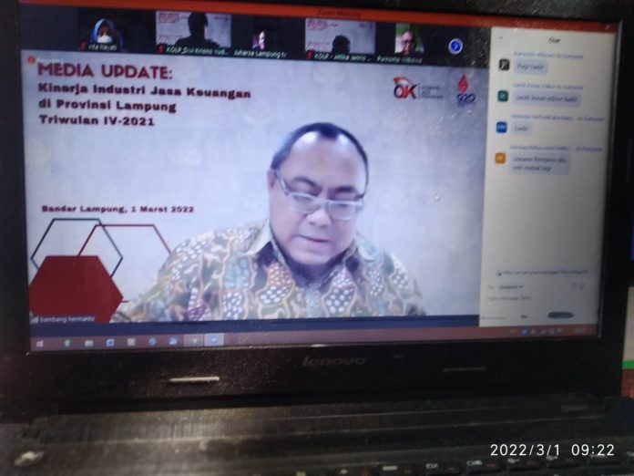 Percepat Pemulihan Ekonomi OJK Lampung Dorong Jasa Keuangan Biayai UMKM