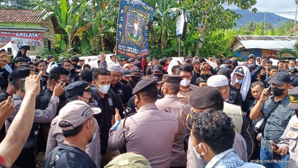 Bambang Berulah Jawara di Tahan PSHT Tanggamus Aksi Solidaritas