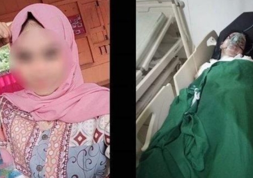 Tak Terima Diputus Hubungan Brigadir Bakar Pacar Gelapnya 