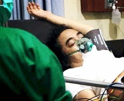 Mantan Ketua DPRD Lampung Tengah Achmad Junaidi Dilarikan Ke RSUDAM