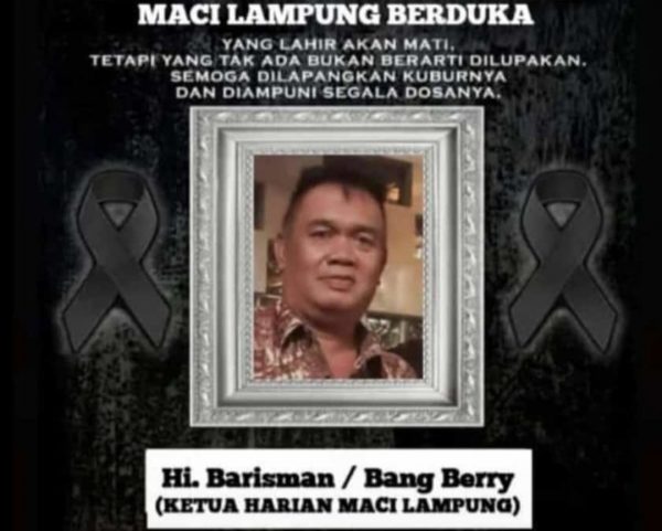 Ketua Harian MACI Lampung Suko Barisman Pitoko Tewas Kecelakaan Saat Kompoi Harley di Lombok Barat