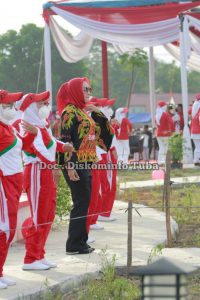 Puncak Hut Kabupaten Tulang Bawang Winarti Paparkan Realisasi 25 Program BMW