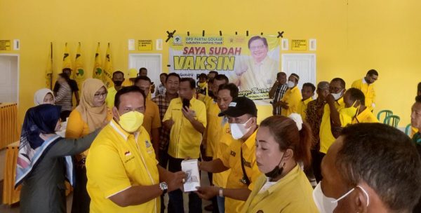 Golkar Kabupaten Lamtim Berikan Reward Kepada PK dan PD