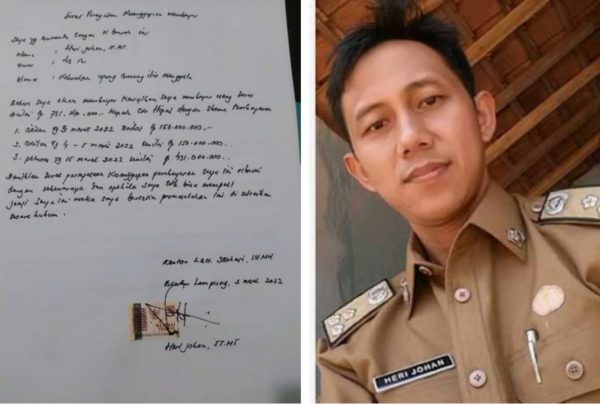 Bisnis Beras BPNT Oknum ASN Merangkap Komisaris PT HJM “Perdaya” Mantan Calon Bupati Lampung Selatan Rp730 Juta