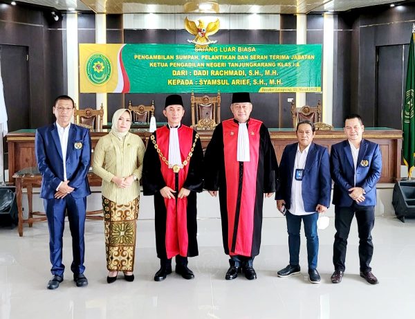 Kepala PN Tanjung Karang Syamsul Arief Ajak Pegawai dan Hakim Tetap Kompak