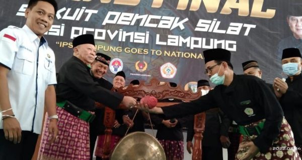 Resmikan Padepokan Silat H Faishol Djausal Targetkan Pesilat Lampung Masuk PON 2024