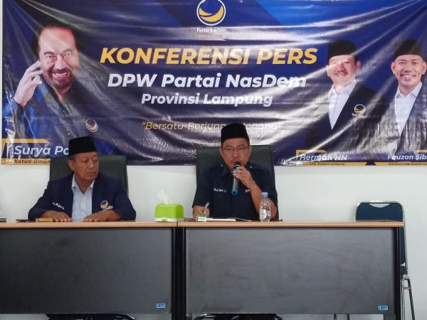 Surya Paloh akan lantik Langsung Pengurus NasDem Lampung