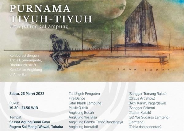 Gelaran Budaya Purnama Tiyuh-tiyuh Tidak di Bantu Pemda Panitia Sampai Galang Donasi