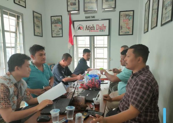 Jelang Dilantik SPS Aceh Gelar Rapat Persiapan