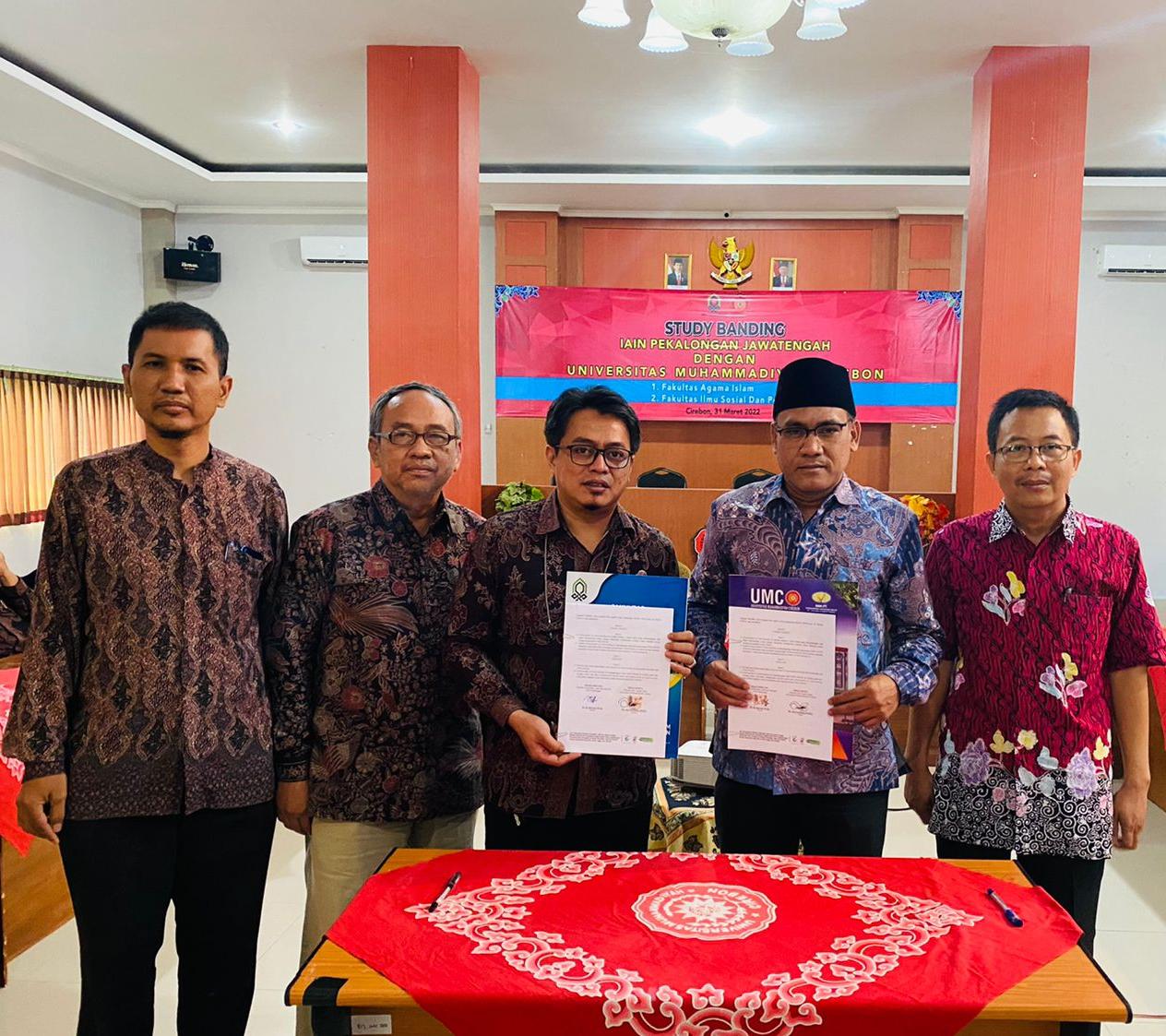 FAI UMC Dikunjungi IAIN Pekalongan Untuk Study Banding Akreditasi